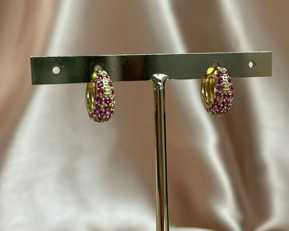 Arracadas mini circonia