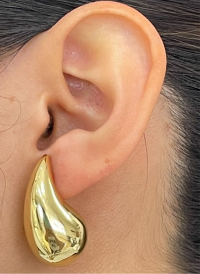 Aretes Bottega V chico