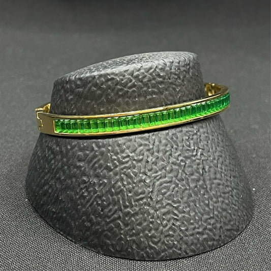 Brazalete brillantes green