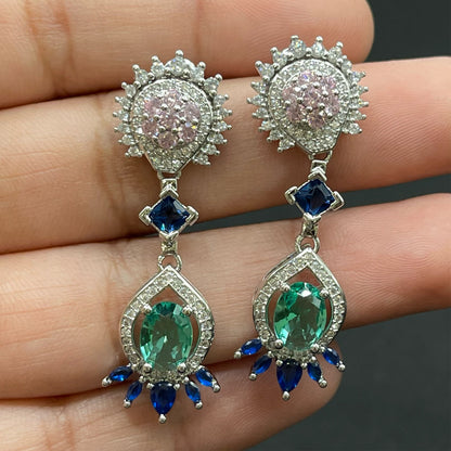 Aretes paraiba pink