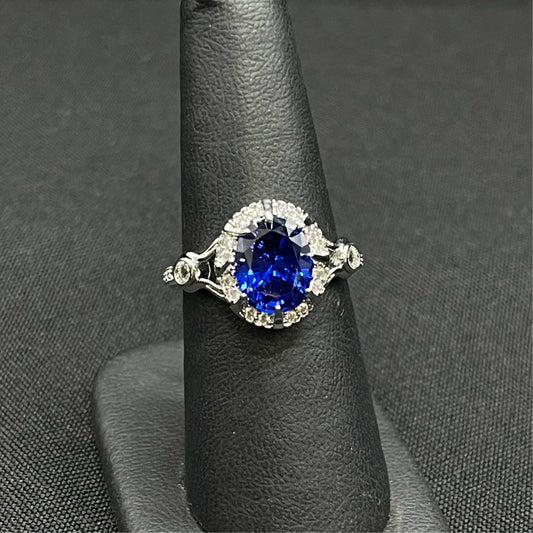 Anillo midi blue