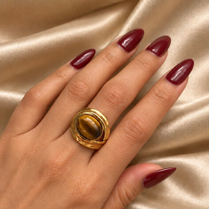 Anillo PN Ojo de tigre