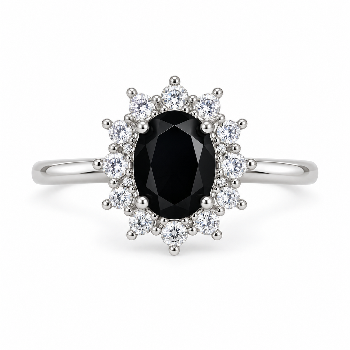 Anillo Lady Di Negro