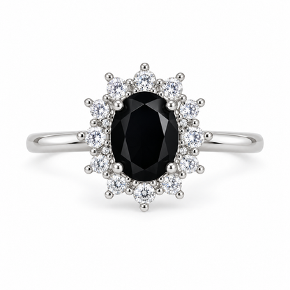 Anillo Lady Di Negro