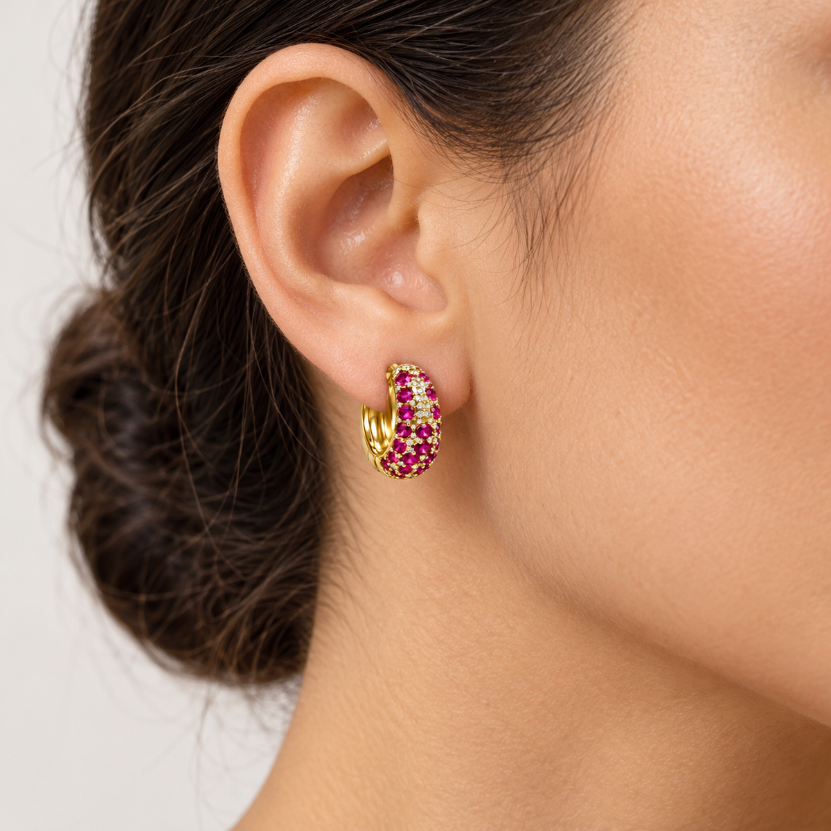 Arracadas Mini Zirconias