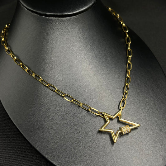 Cadena Acero con Estrella