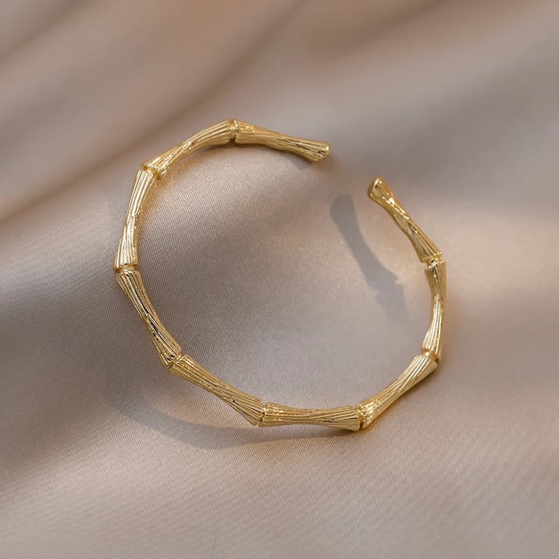 Brazalete Caña Dorado