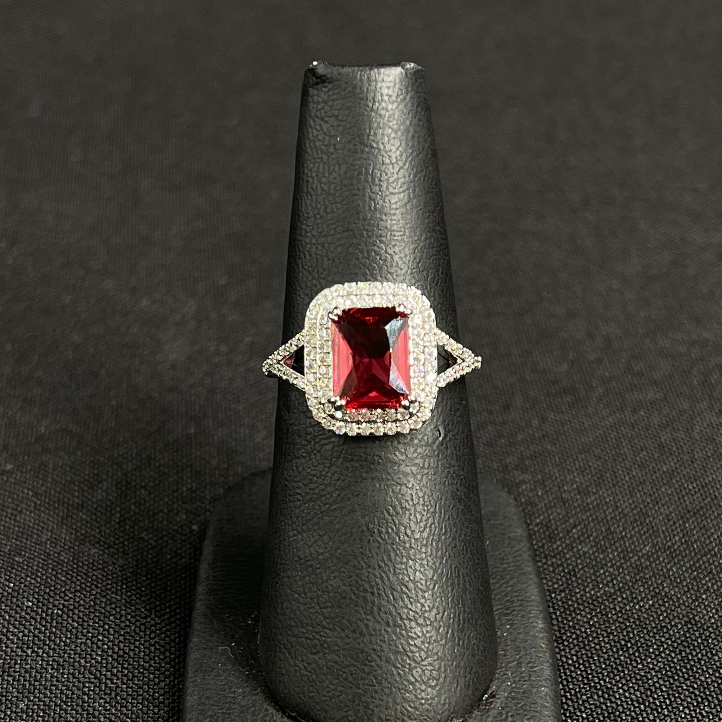 Anillo Princess Red